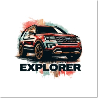 Ford Explorer Posters and Art